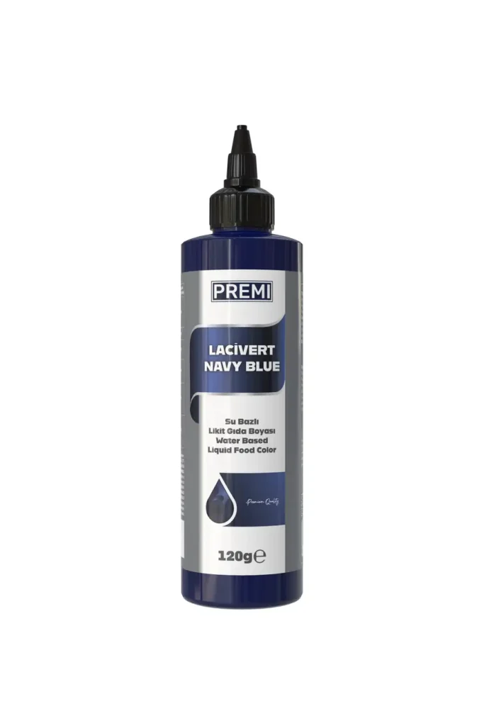 Premi Su Bazlı Likit Gıda Boyası Lacivert 120 ml