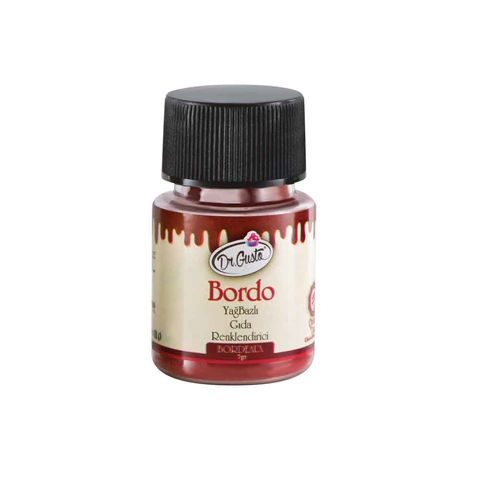 Dr. Gusto 7 Yağ Bazlı Toz Boya Bordo