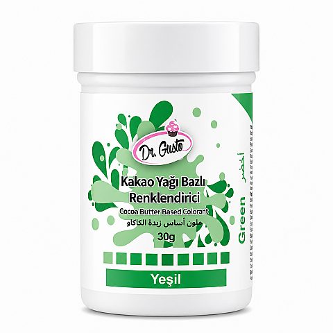 Dr. Gusto Çikolata Boyası 30 gr Yeşil
